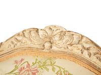 A Pair of Louis XV Style Carved and Painted Fauteuils — 20TH CENTURY