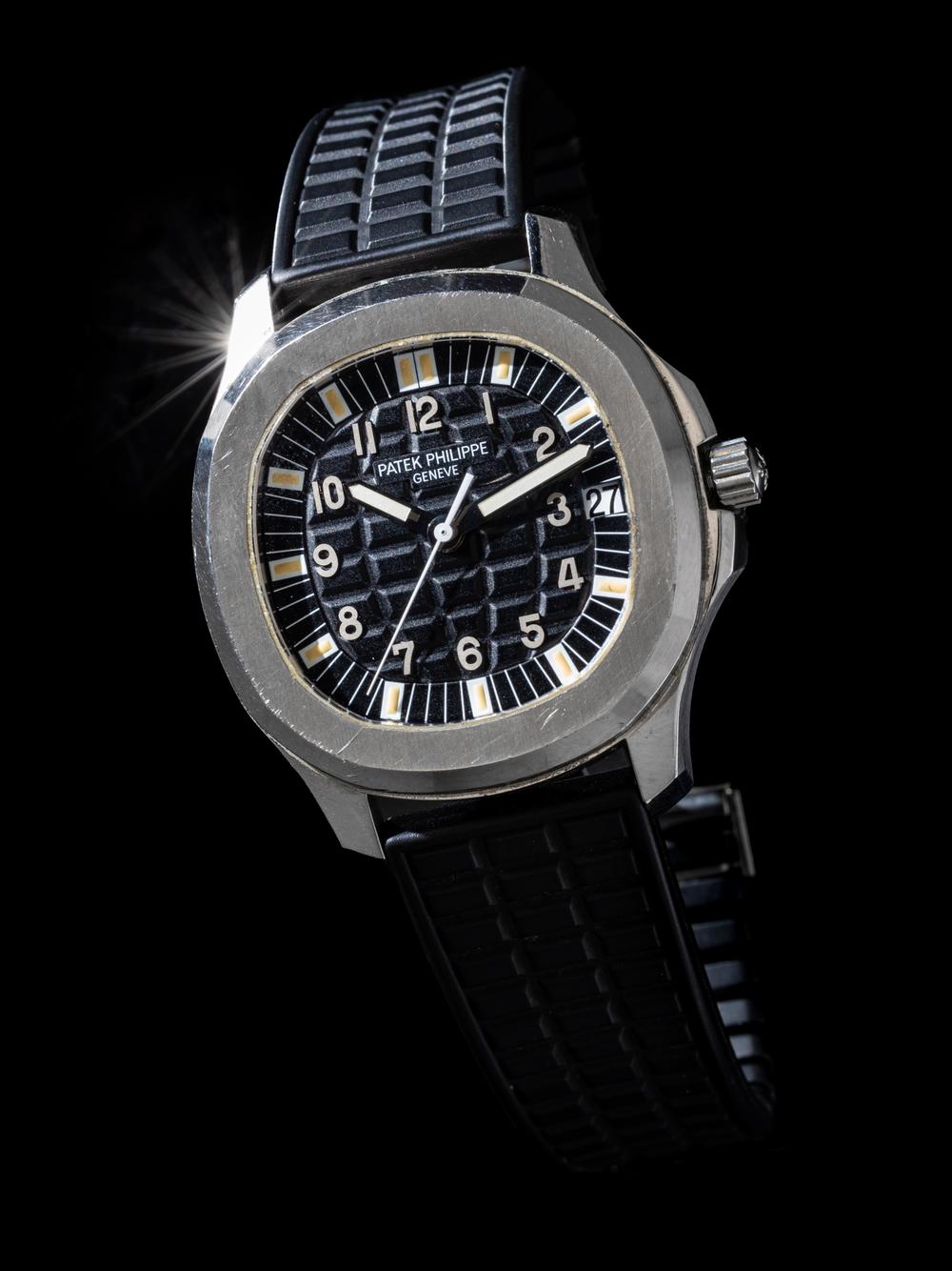 PATEK PHILIPPE, REF. 5065 STAINLESS STEEL JUMBO 'AQUANAUT' WATCH