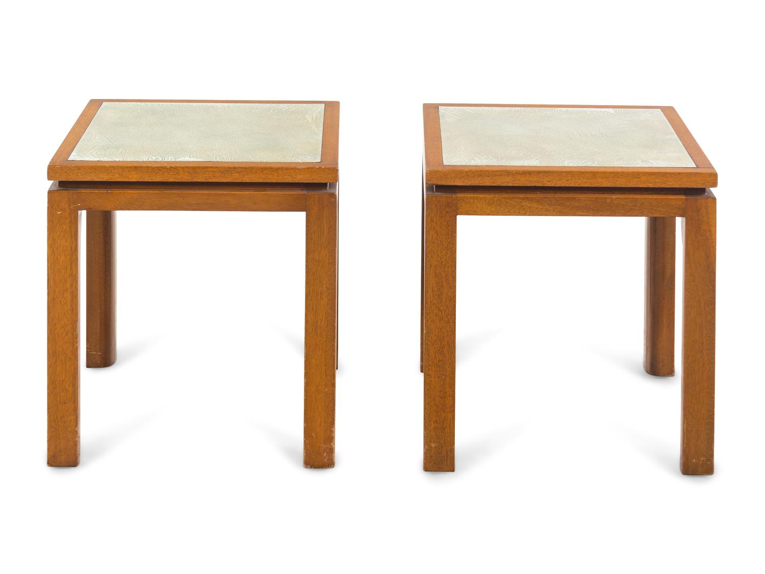 Pair of Side Tables, Probber Inc. USA