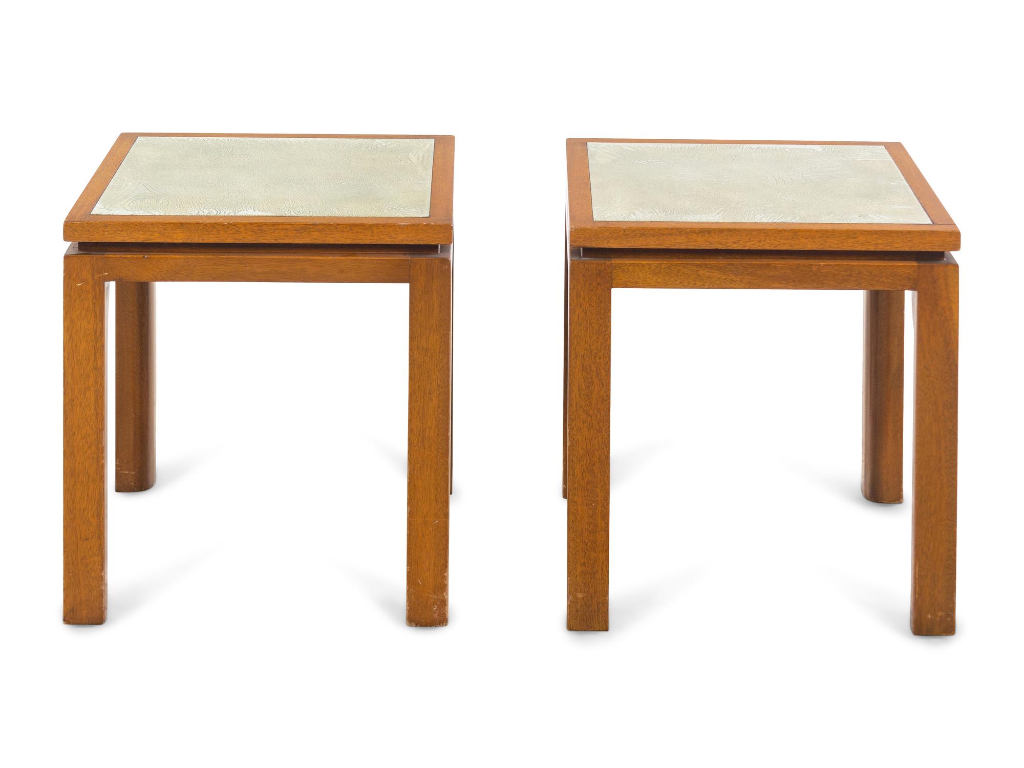 Pair of Side Tables, Probber Inc. USA