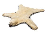 A Taxidermy Polar Bear Rug