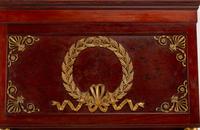 An Empire Style Gilt-Bronze-Mounted Mahogany Mirror — 19TH CENTURY