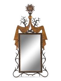 Art Deco Style Wall Mirror