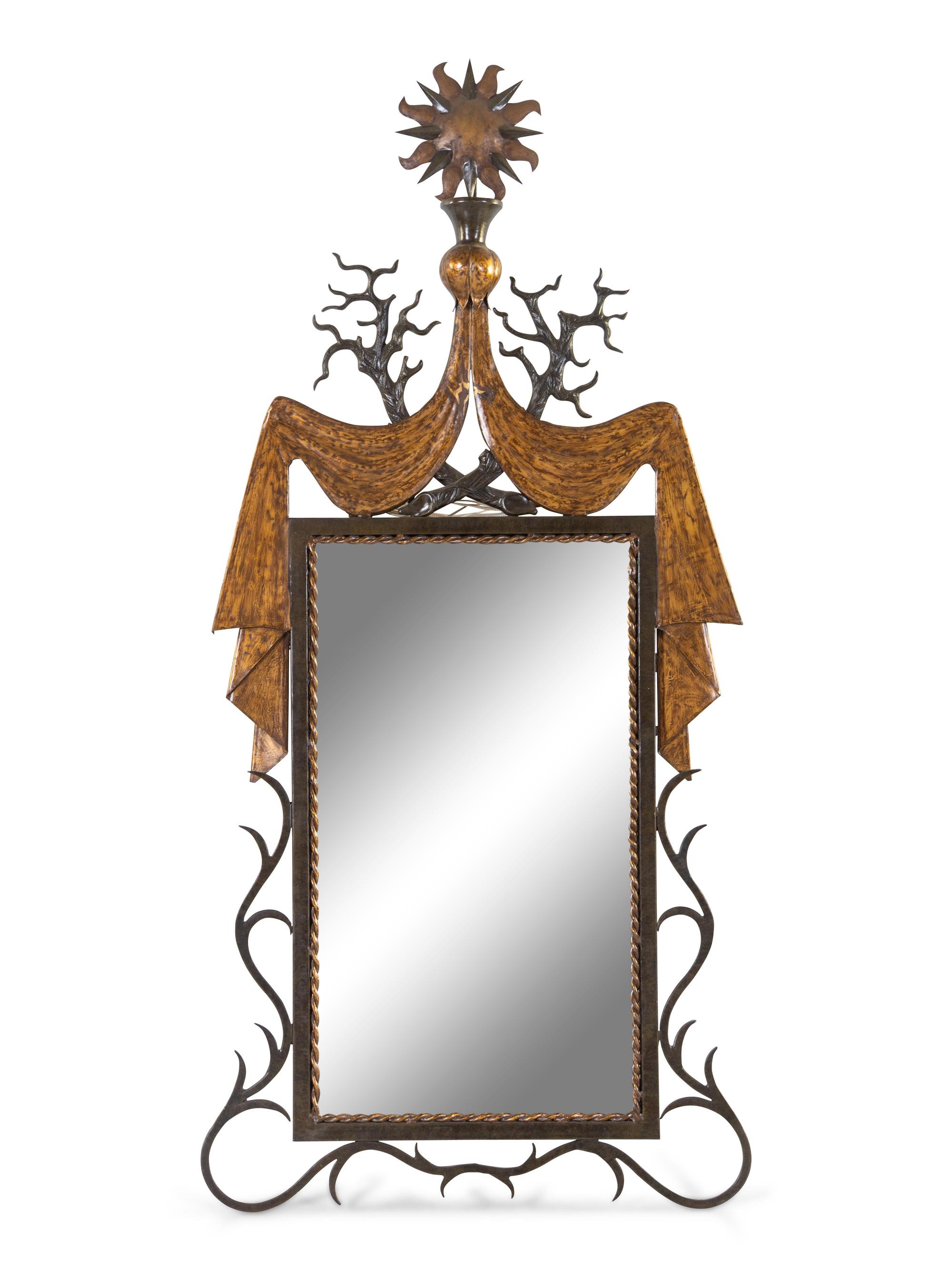 Art Deco Style Wall Mirror