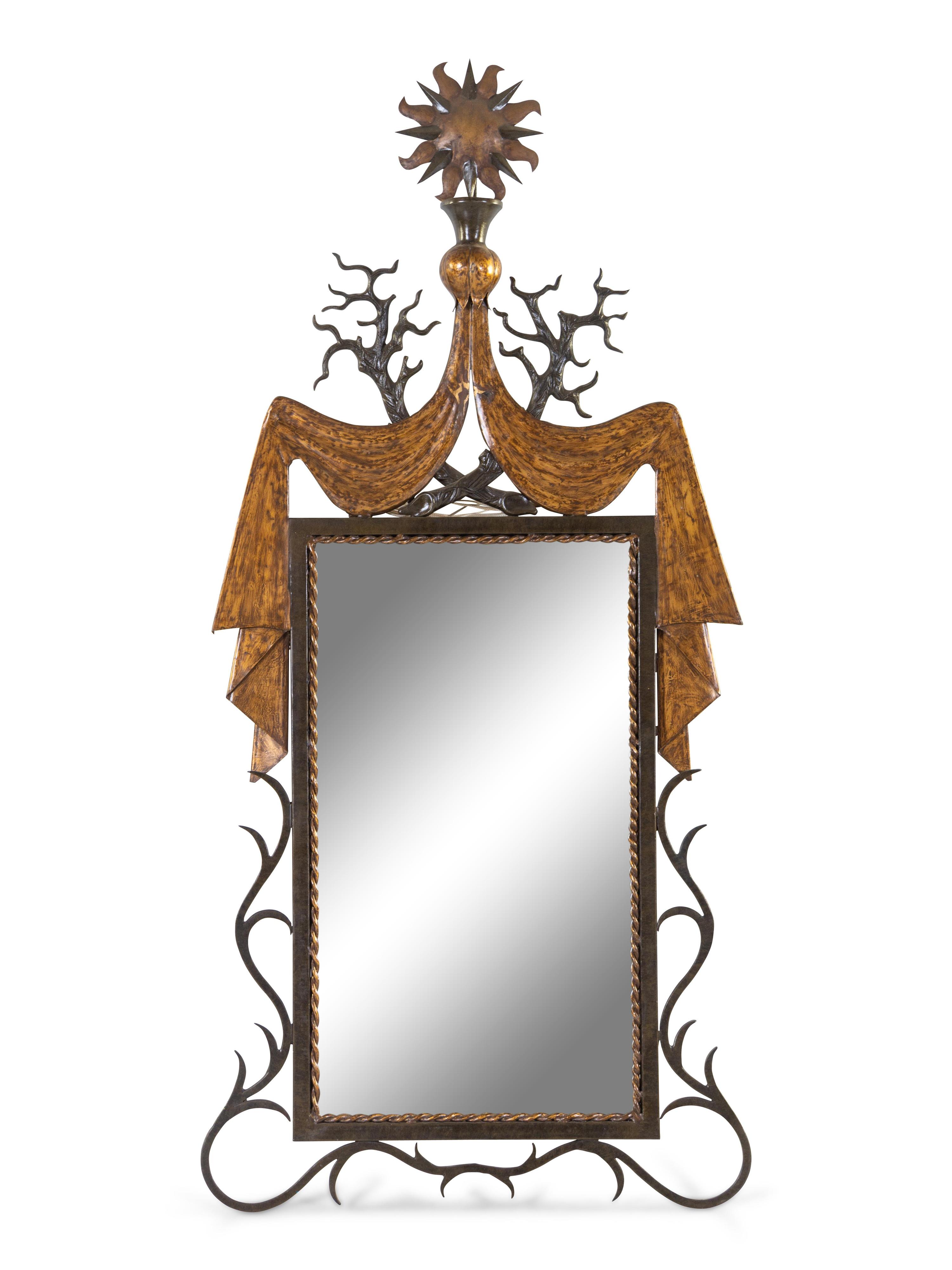 Art Deco Style Wall Mirror