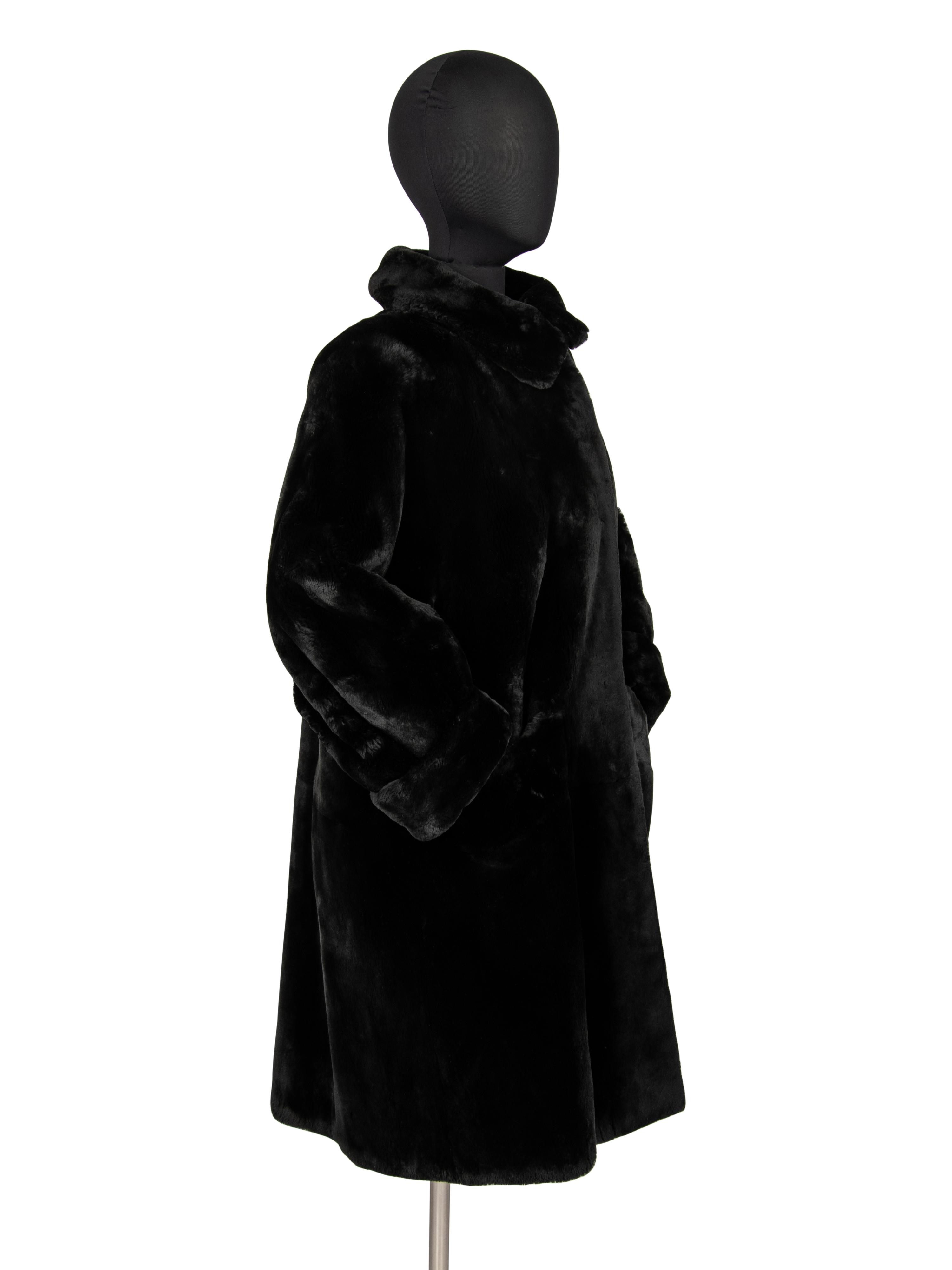Giuliana Teso Sheared Beaver Coat, 1980s
