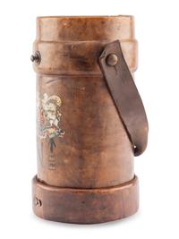 An English Leather Artillery Bucket
