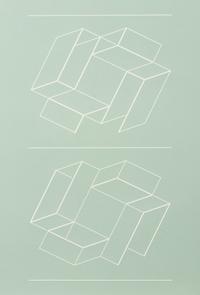 White Embossing on Gray: I-X (complete series)