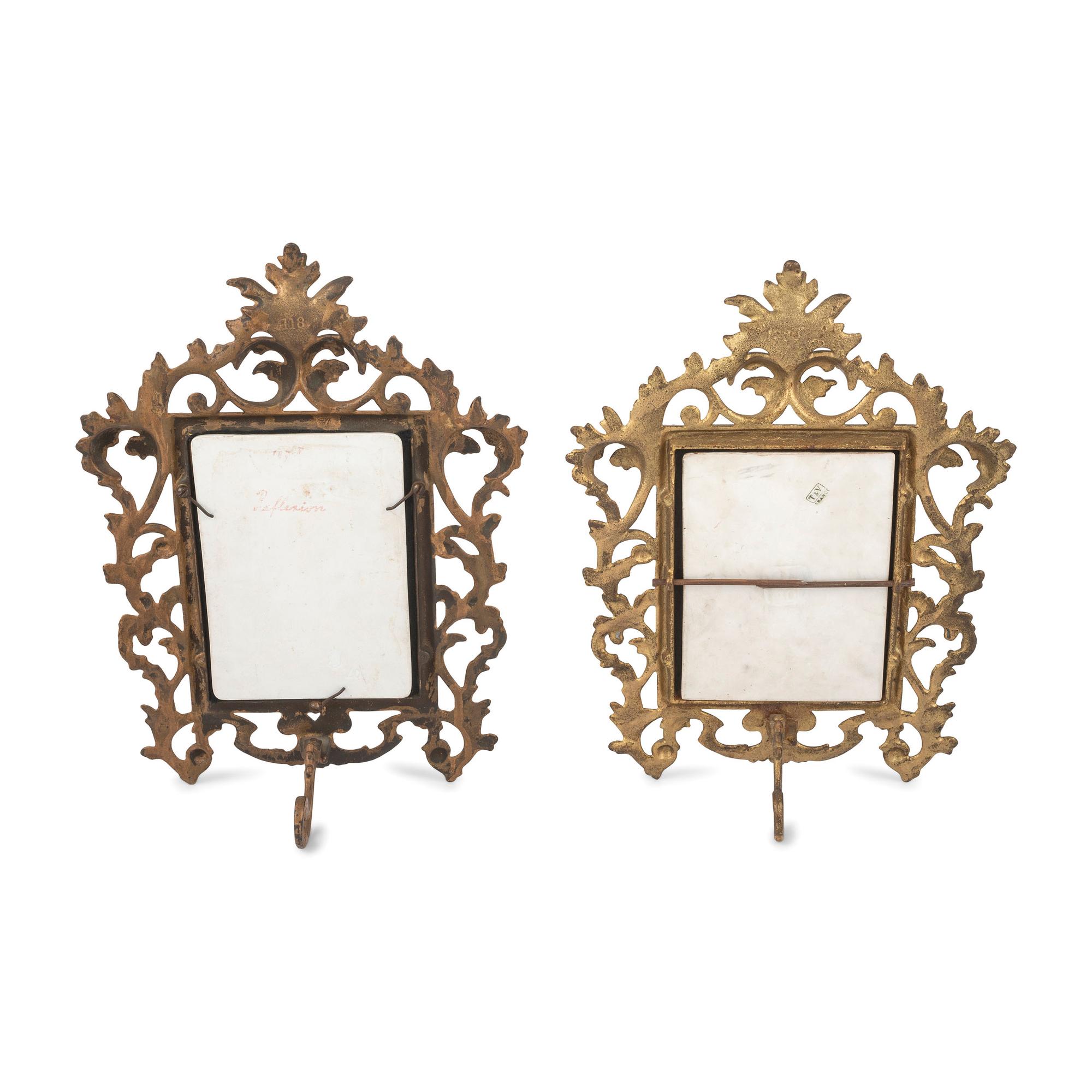 Two Continental Porcelain Plaques