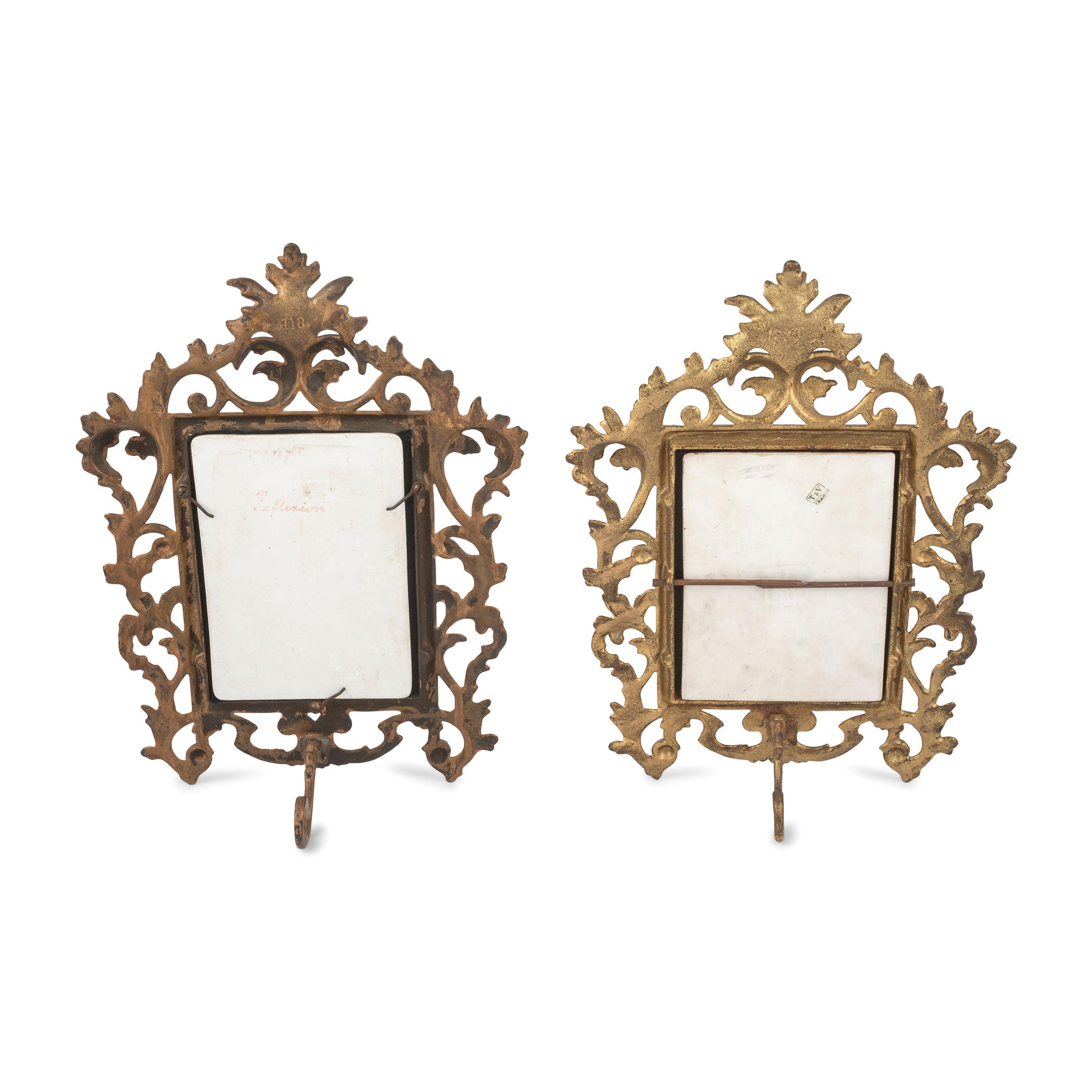 Two Continental Porcelain Plaques