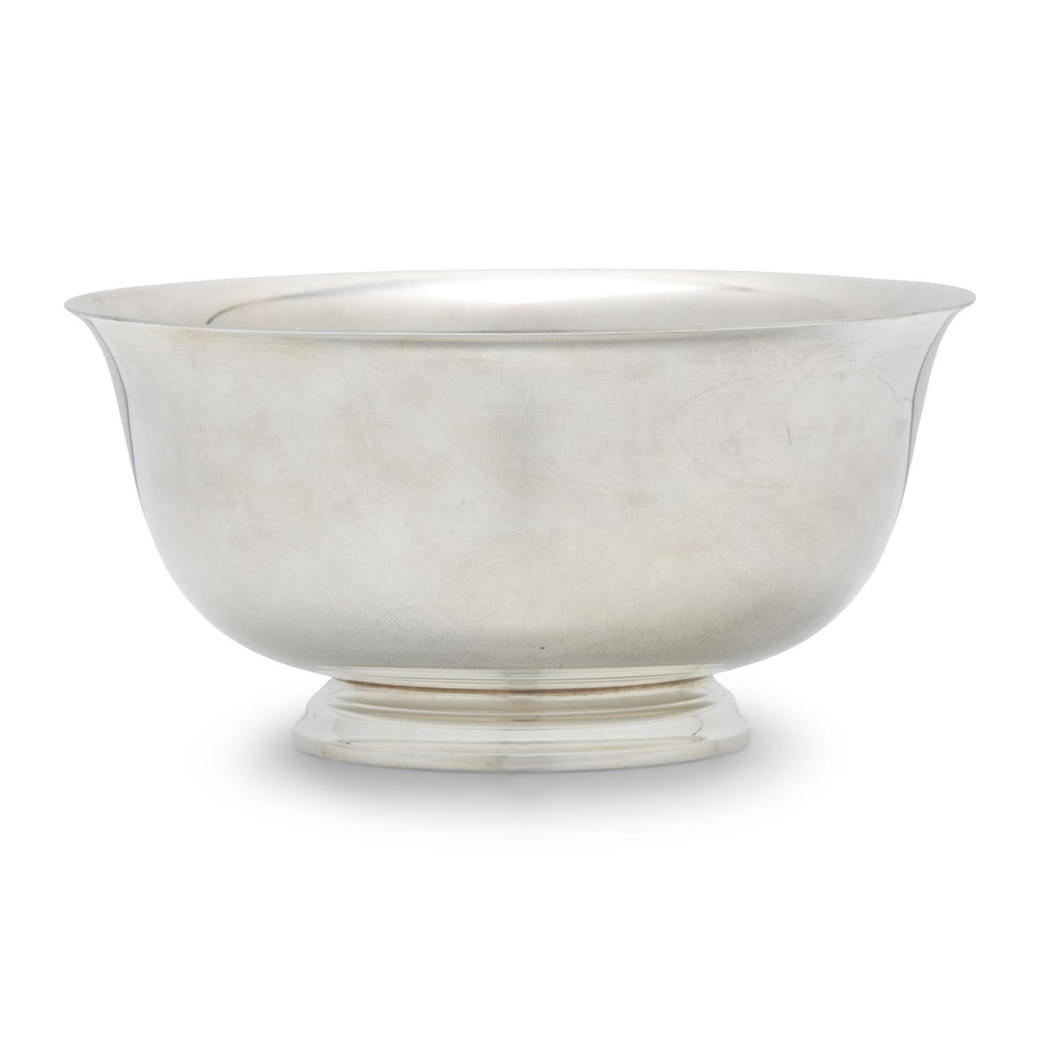 A Tiffany and Co. Silver Revere-Style Bowl