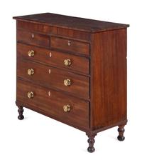 A Regency Mahogany Diminutive Chest of Drawers