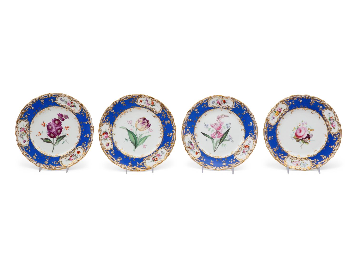Three Sets of Porcelain Dinner Plates