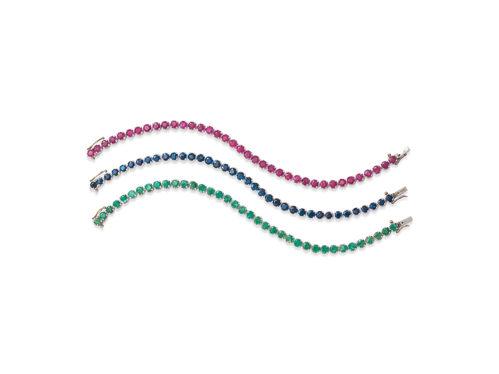 GEMSTONE BRACELET SET