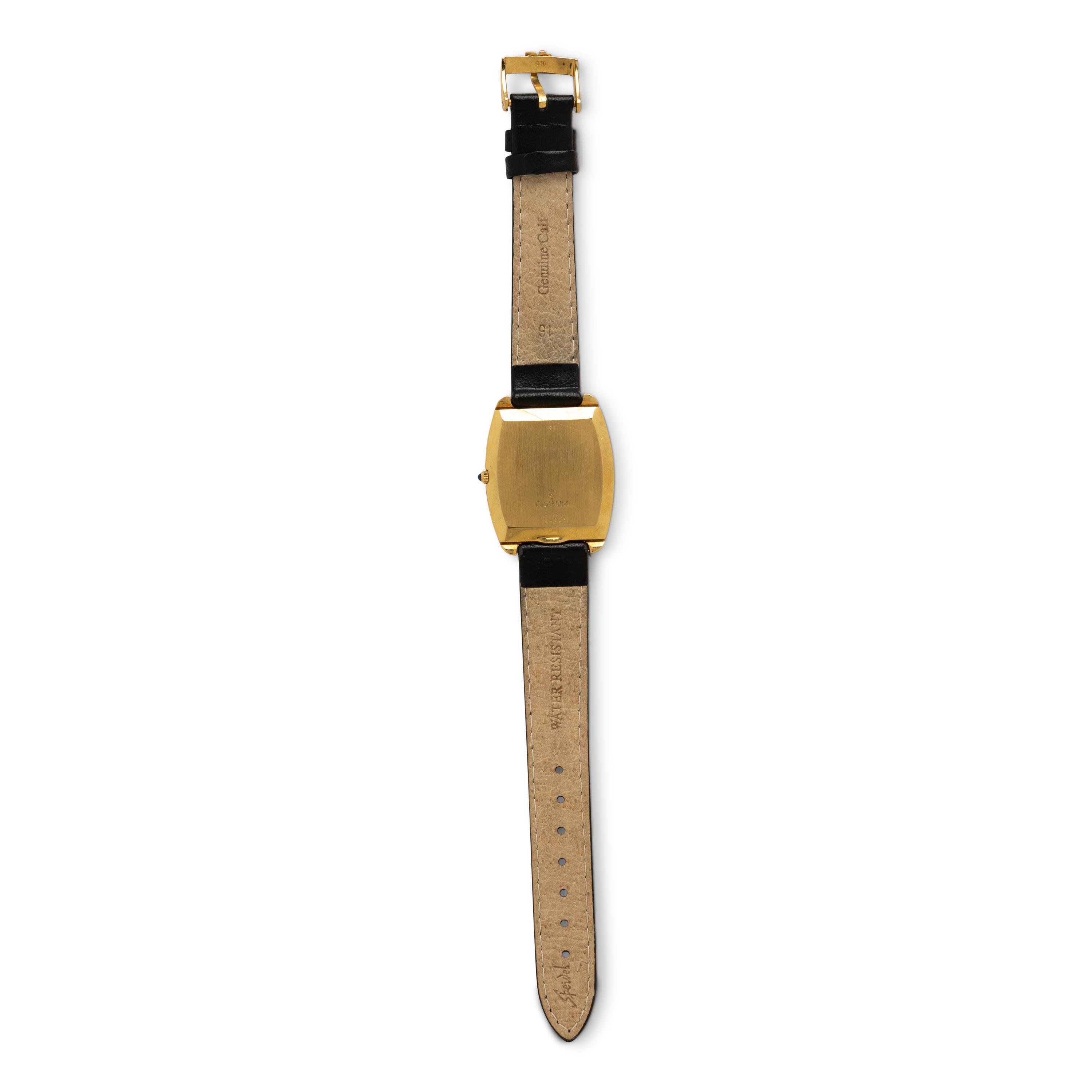 Corum, Ref. 57126, 18K Yellow Gold Peacock Feather Watch