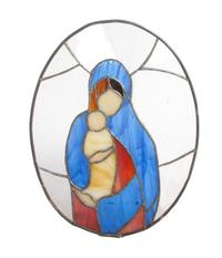 A Collection of Twelve Leaded Glass Windows Largest: 17 1/2 x 39 1/2 inches.