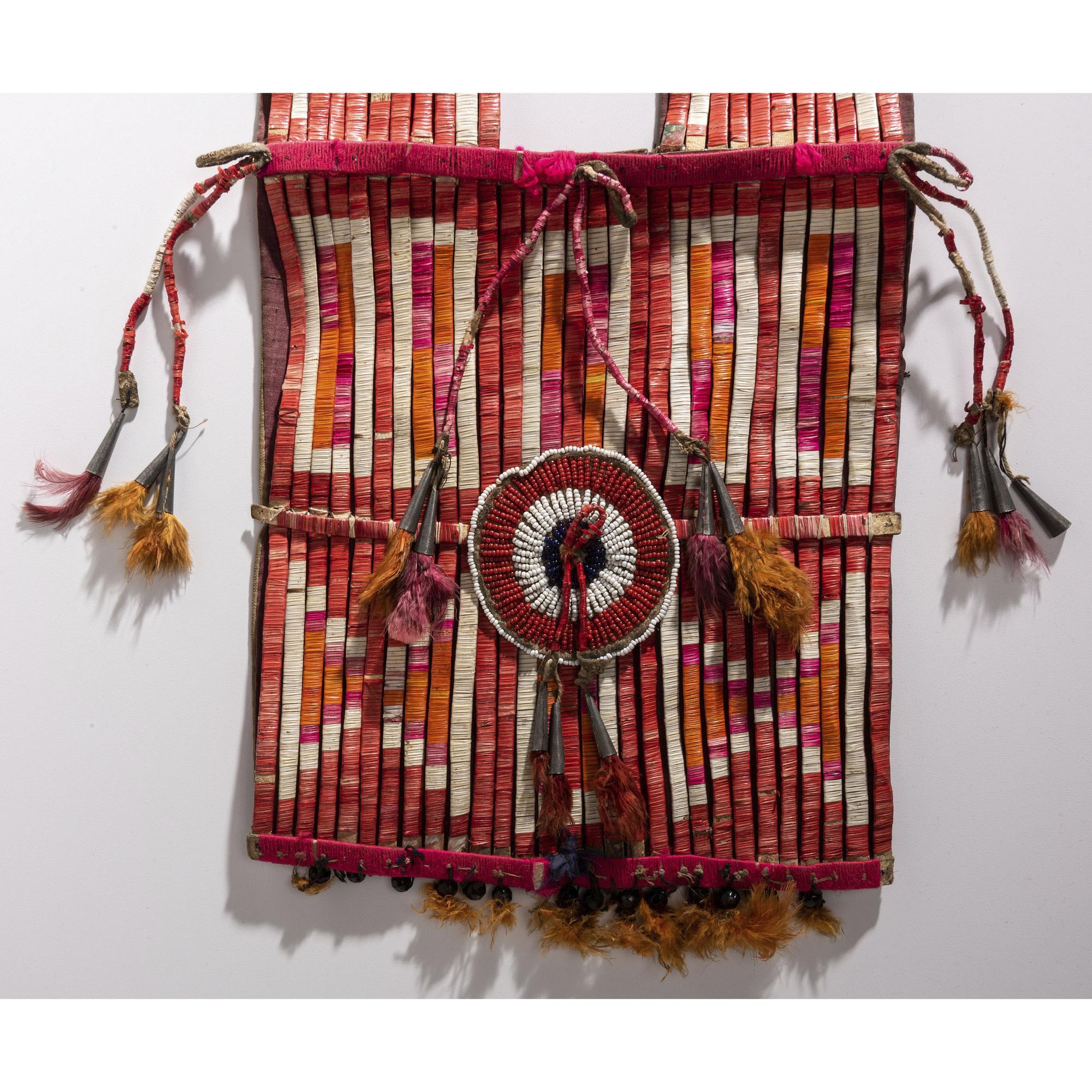 Sioux Woman's Quilled Breastplate