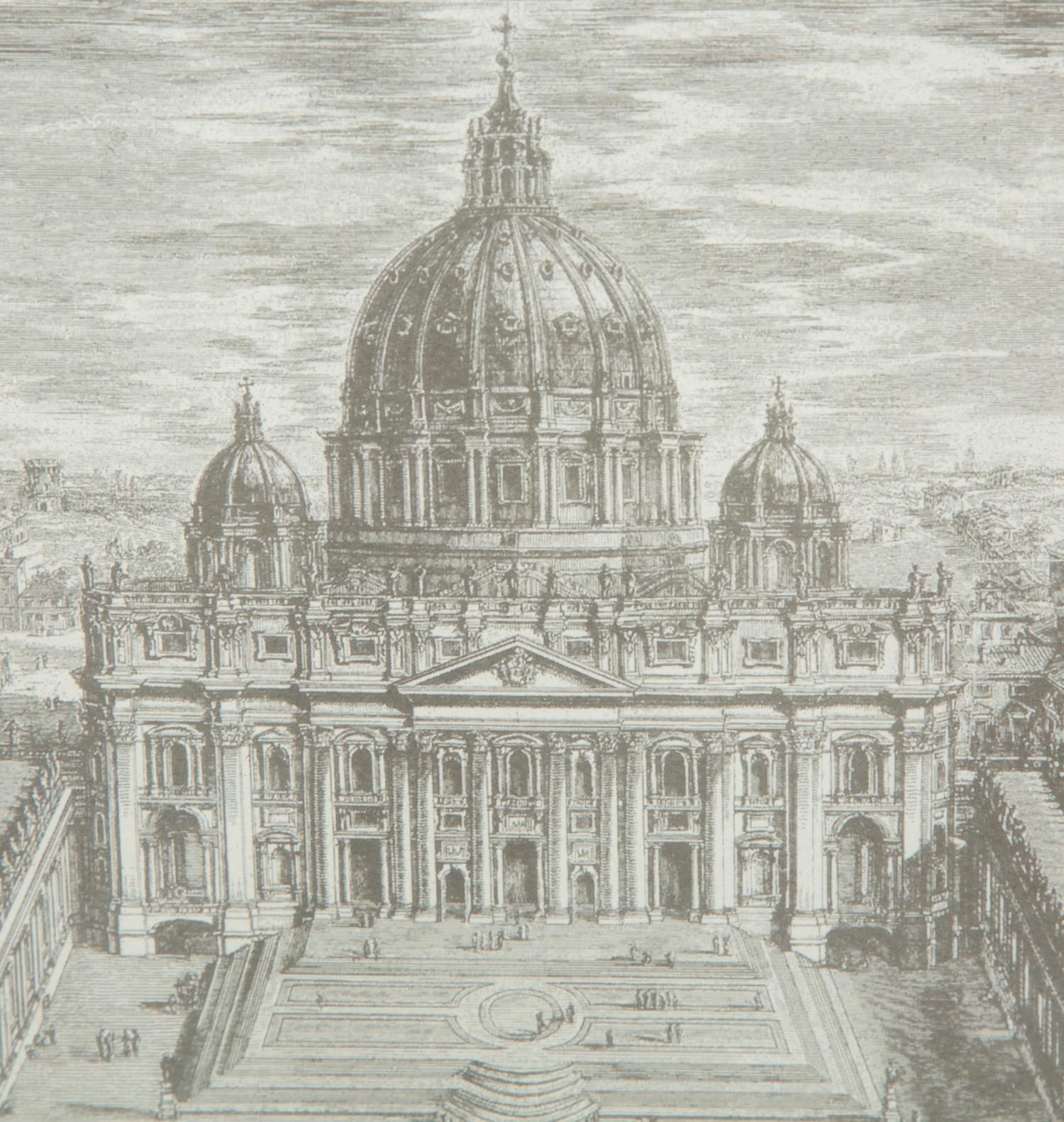 Eight Black and Parcel Gilt Framed Prints After Giovanni Piranesi — 20th Century