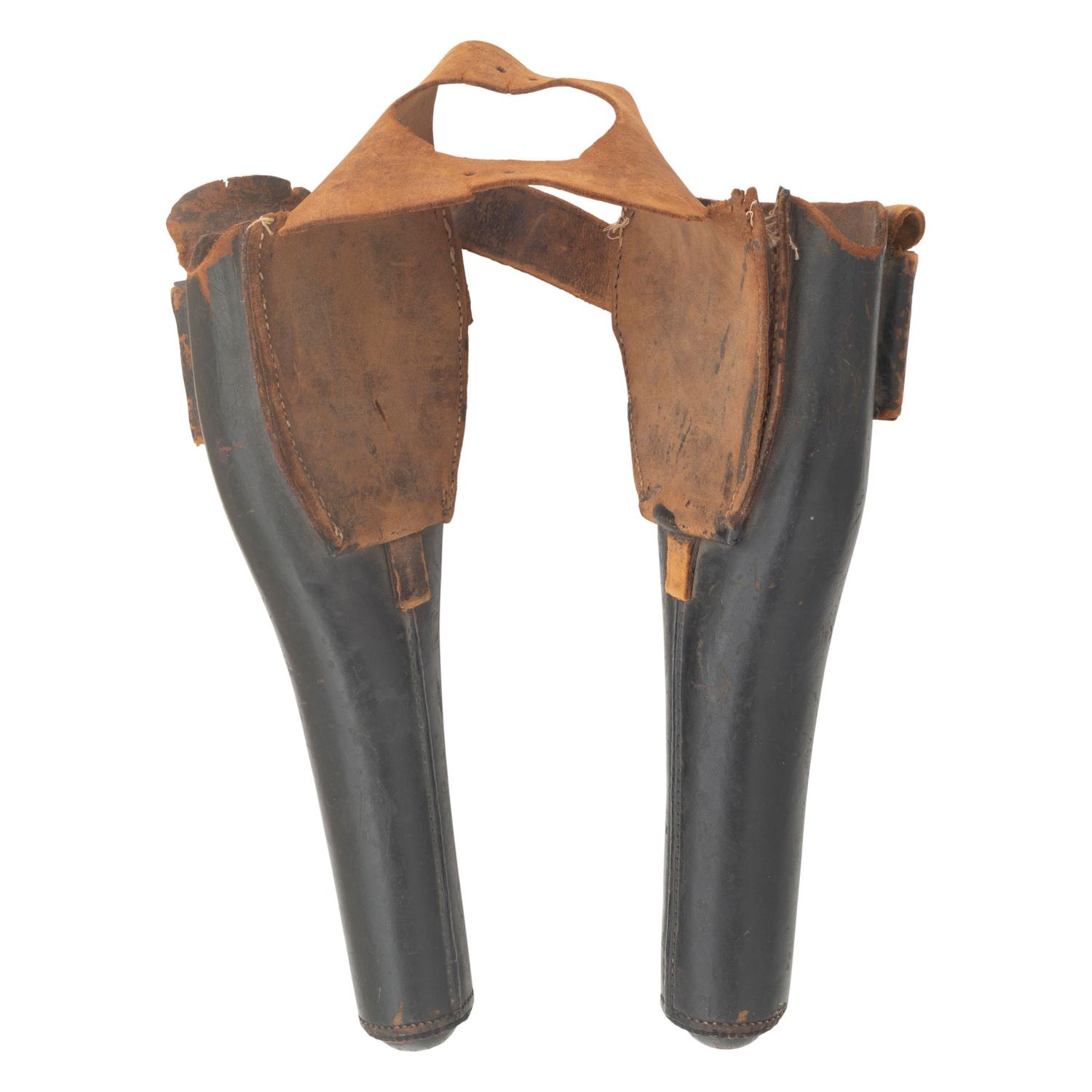 Pommel Holsters for Single Shot Flintlock Pistols