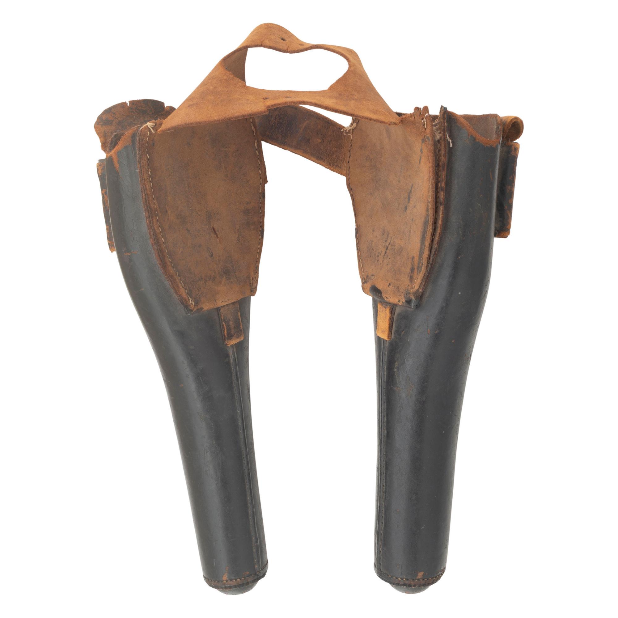 Pommel Holsters for Single Shot Flintlock Pistols