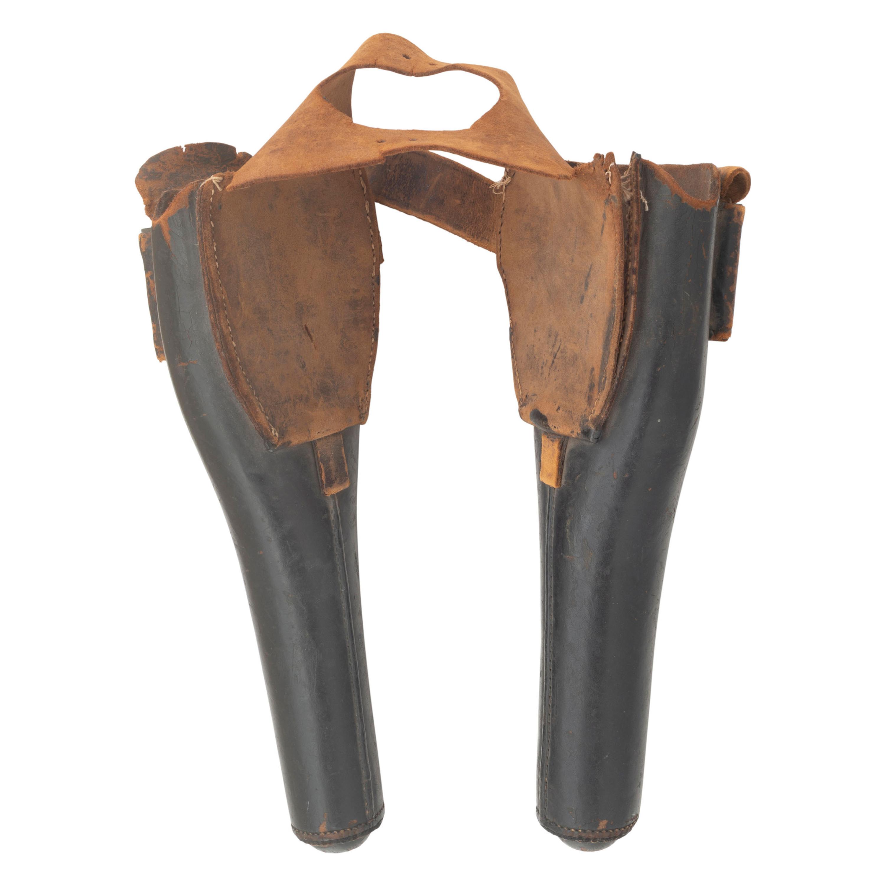 Pommel Holsters for Single Shot Flintlock Pistols