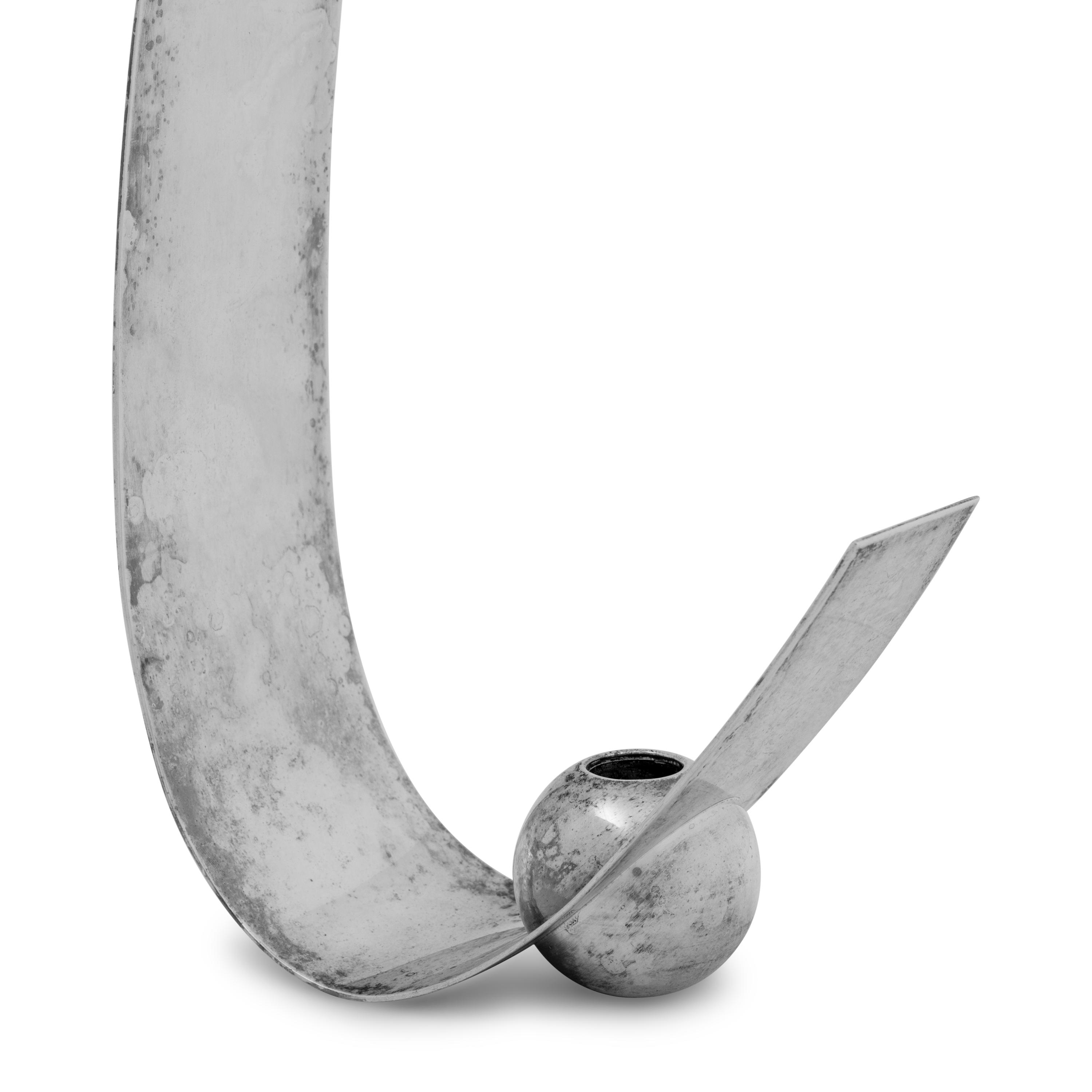 A John Beckman and Antonia Polizzi Silver-Plate Ipsos Vase