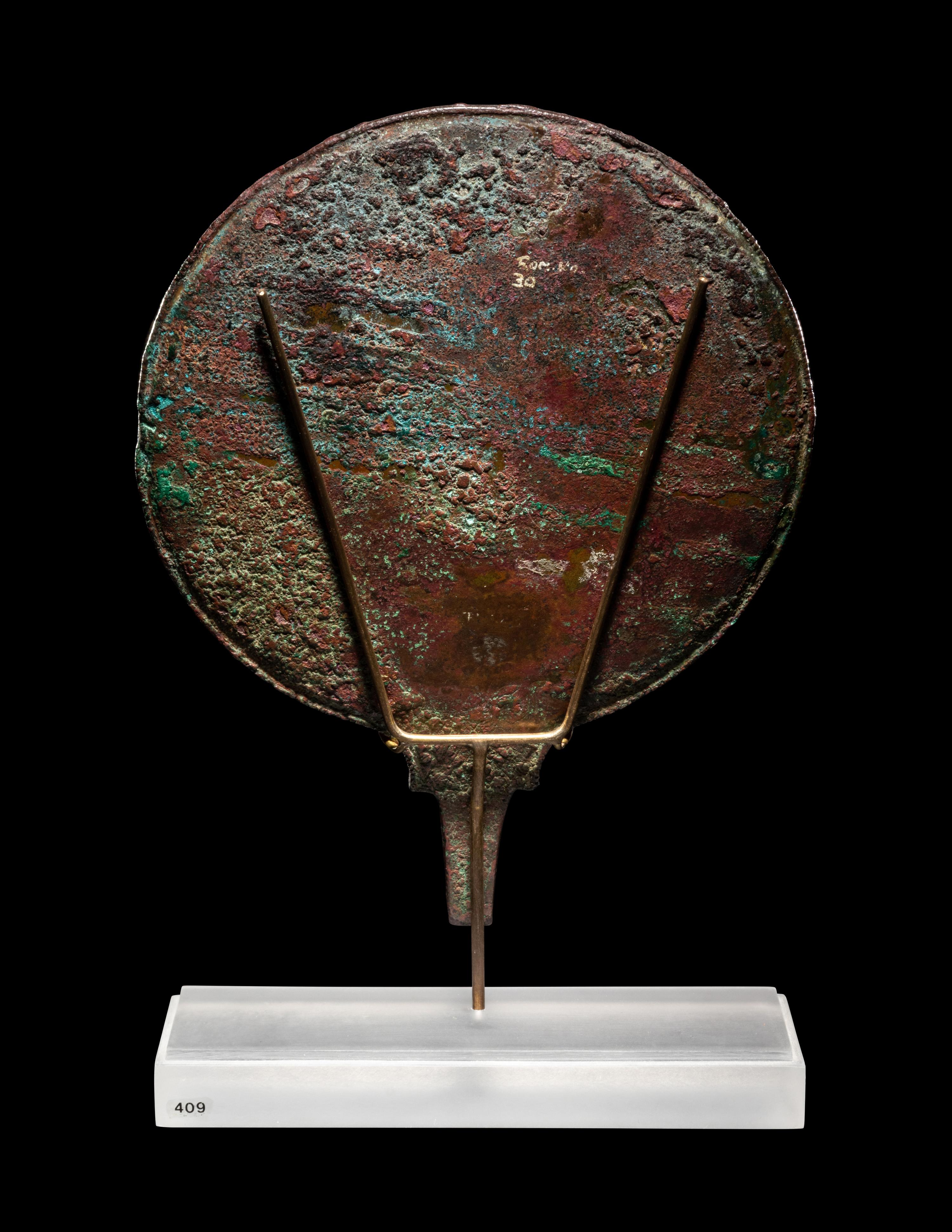 An Etruscan Bronze Mirror