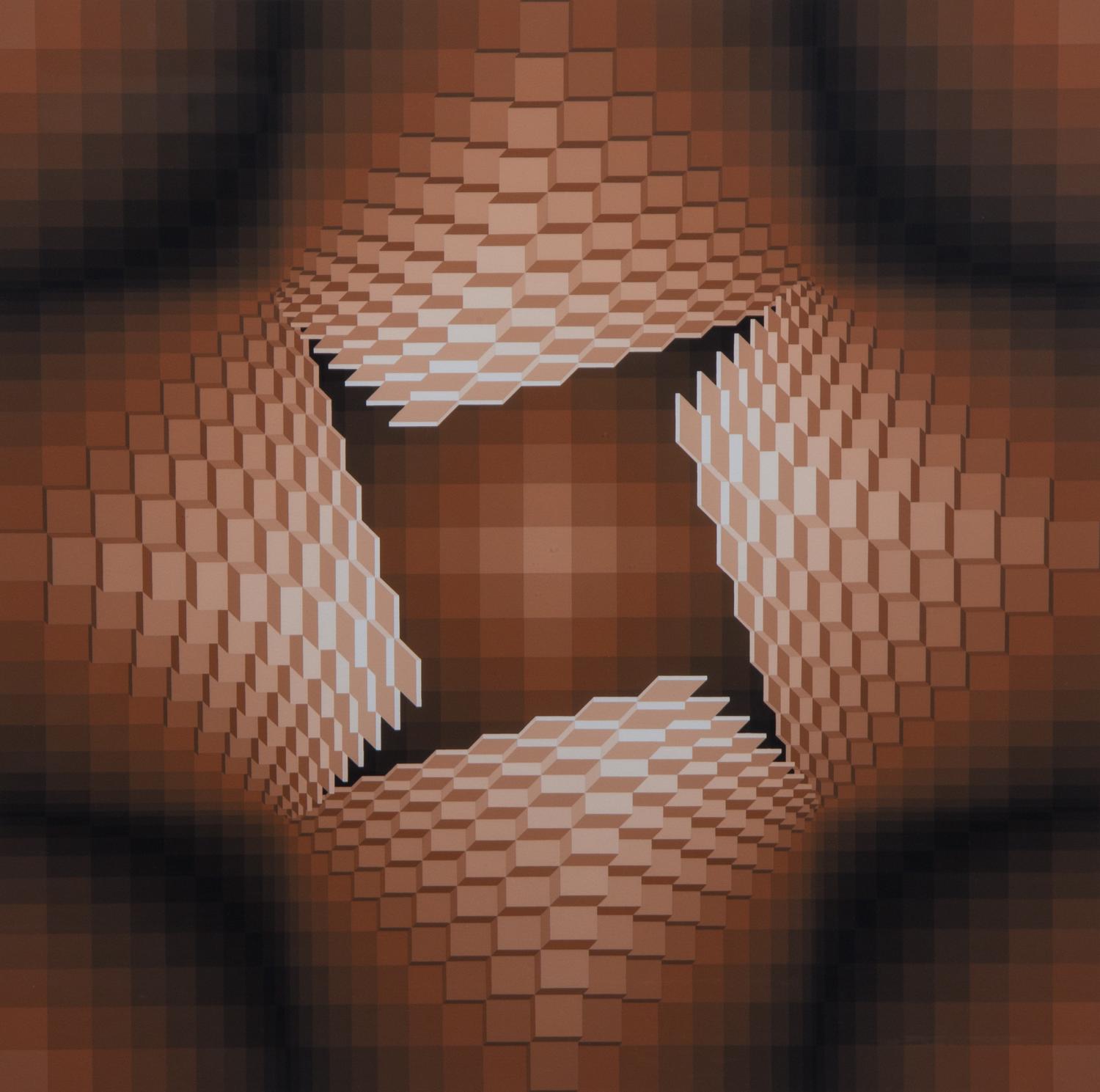 Yvaral (Jean-Pierre Vasarely), (French, 1934-2002), Composition OP