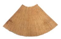 A Menominee Fiber and Basswood Bag Length 26 3/4 x width 18 3/4 inches.