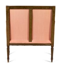 A Louis XVI Mahogany Low Bergere — 18TH CENTURY