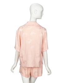 GUCCI, SILK ROBE & LOUNGE SHORT SET