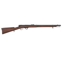 Shortened Greene's Patent Oval Bore Bolt Action Percussion Rifle