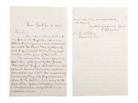 [CIVIL WAR]. Military reports, maps, post-war letters from Union and Confederate officers, and other papers gathered by Union Army officer Louis-Philippe-Albert d'Orléans, comte de Paris (1838-1894), while conducting research for his book History of the Civil War in America .