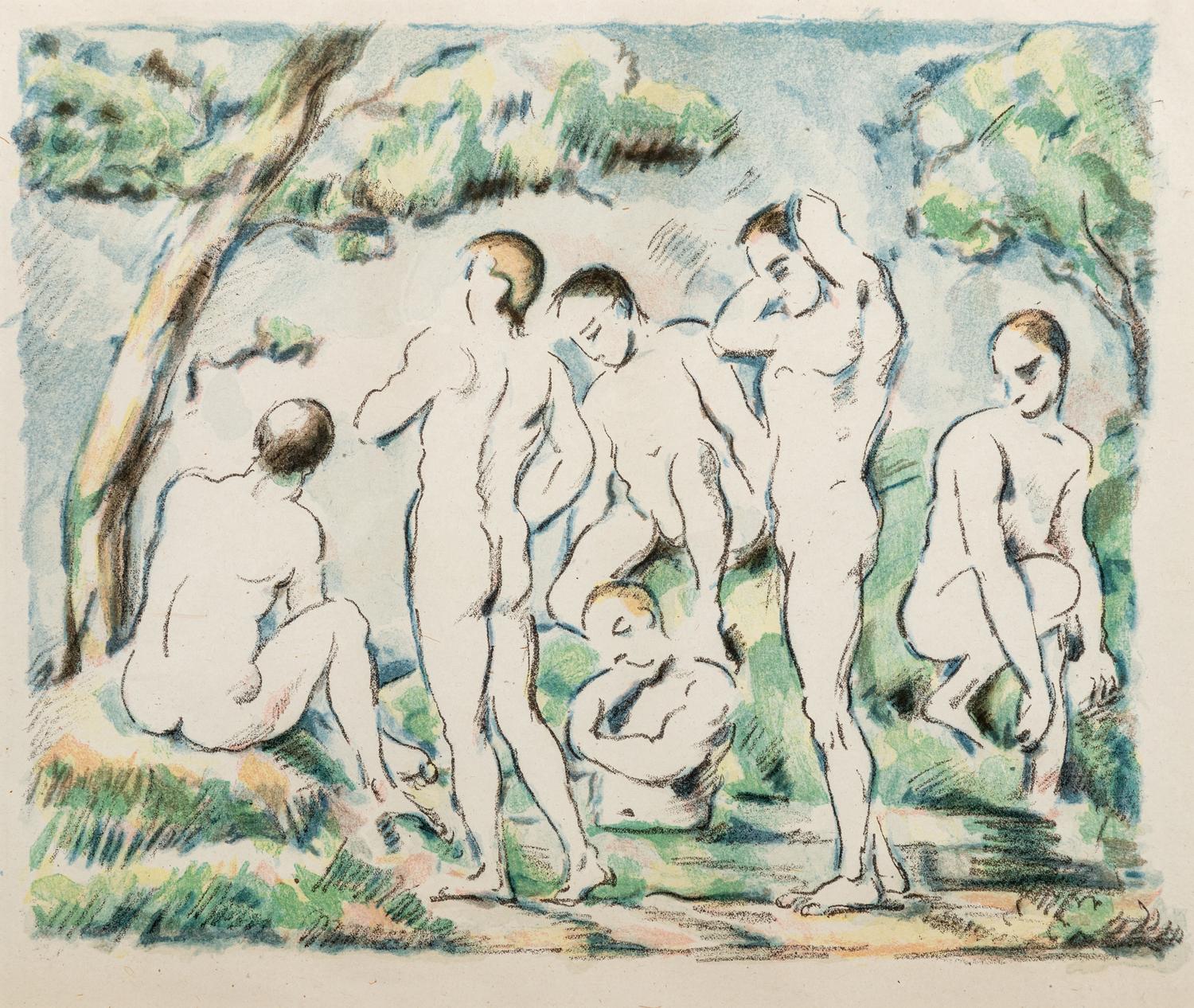 Les Baigneurs (petite planche)