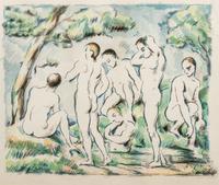 Les Baigneurs (petite planche)