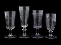Seven Brewery Advertising Glasses