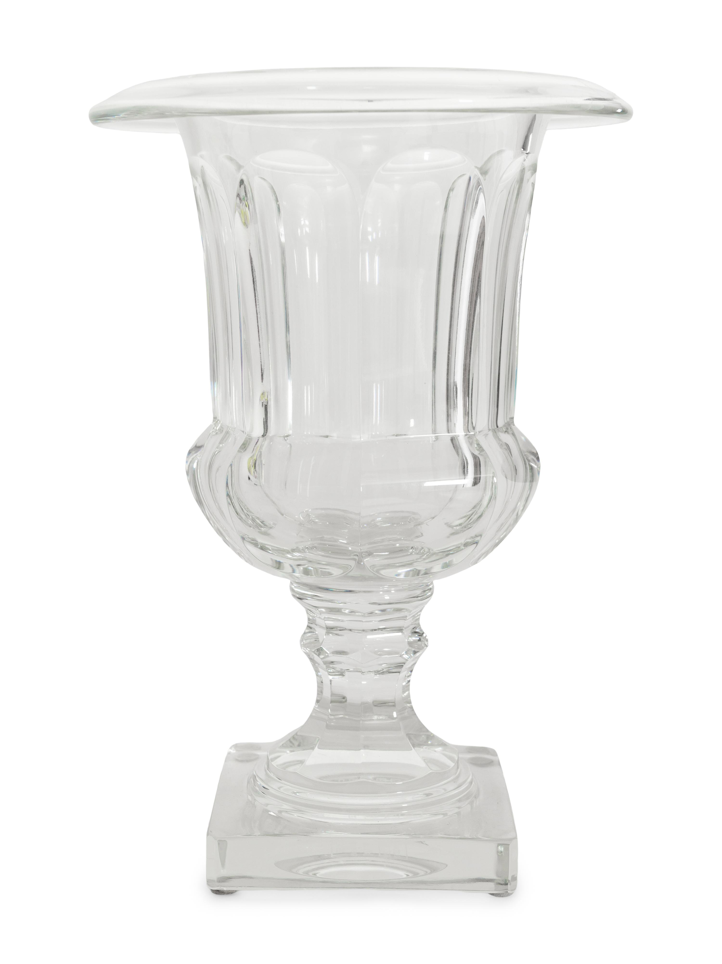 A Large Baccarat Campana Vase