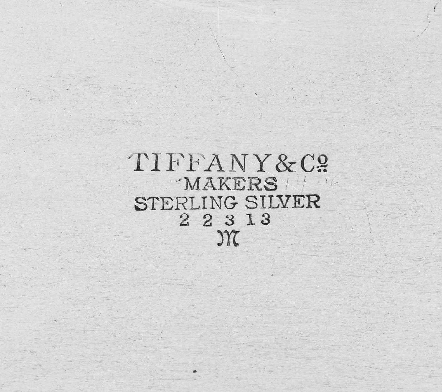 A Tiffany and Co. Silver Tray