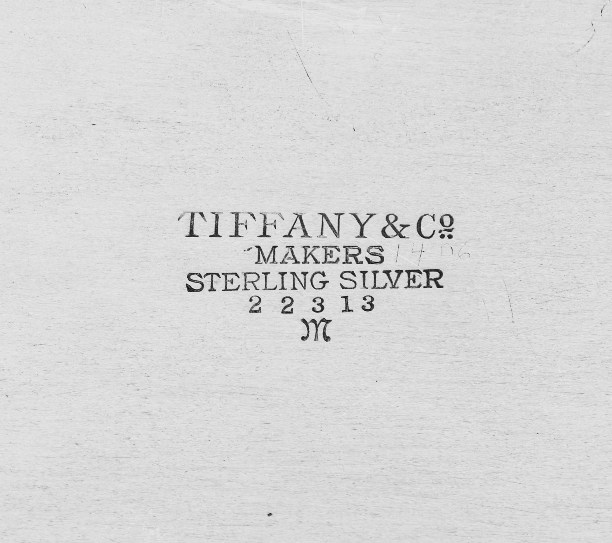 A Tiffany and Co. Silver Tray