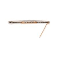 ANTIQUE, DIAMOND BAR BROOCH