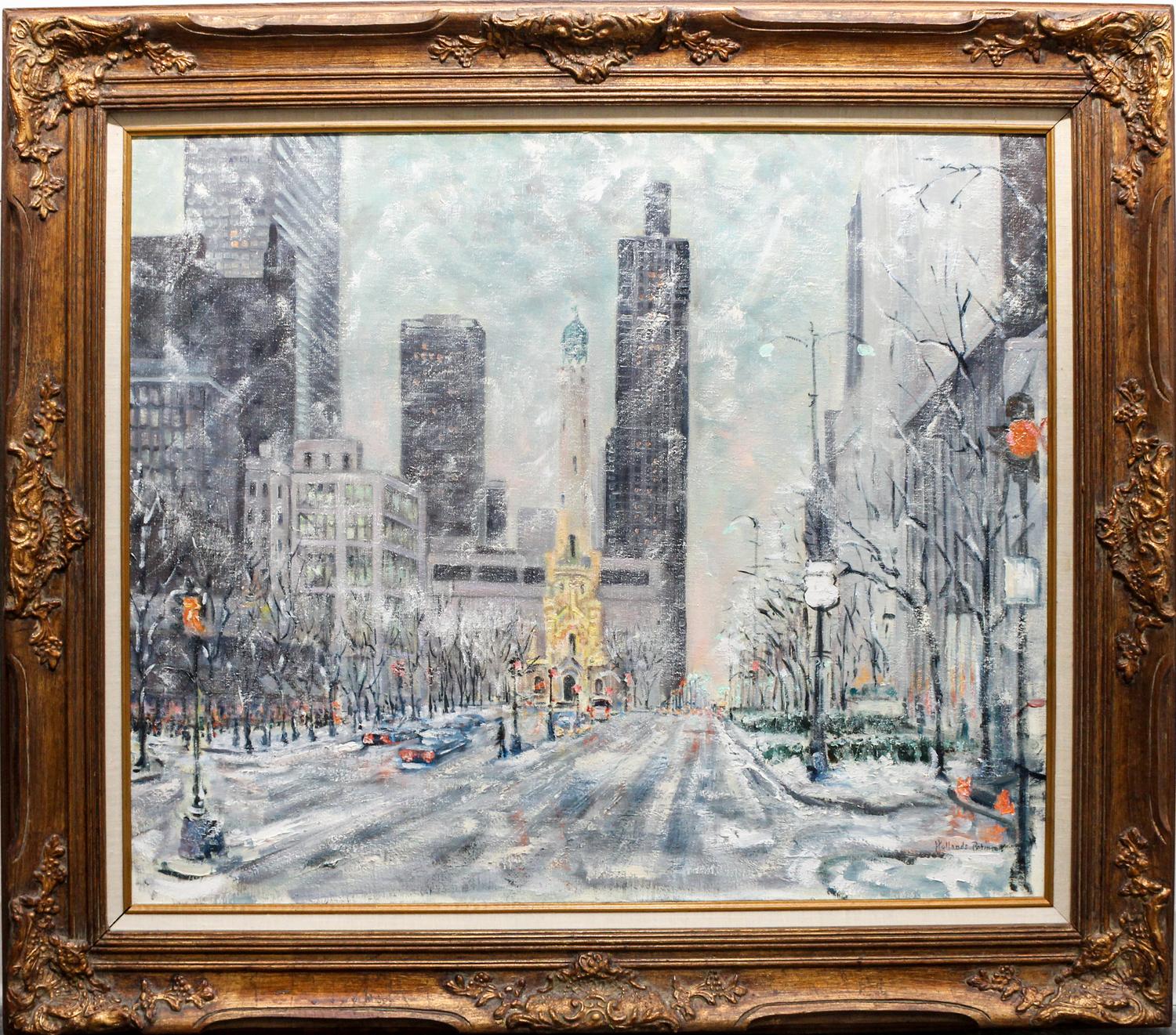 Phyllis Hollands-Robinson, (American, 1920-2010), Michigan Avenue