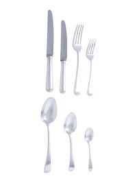 A Georgian Silver Flatware Service