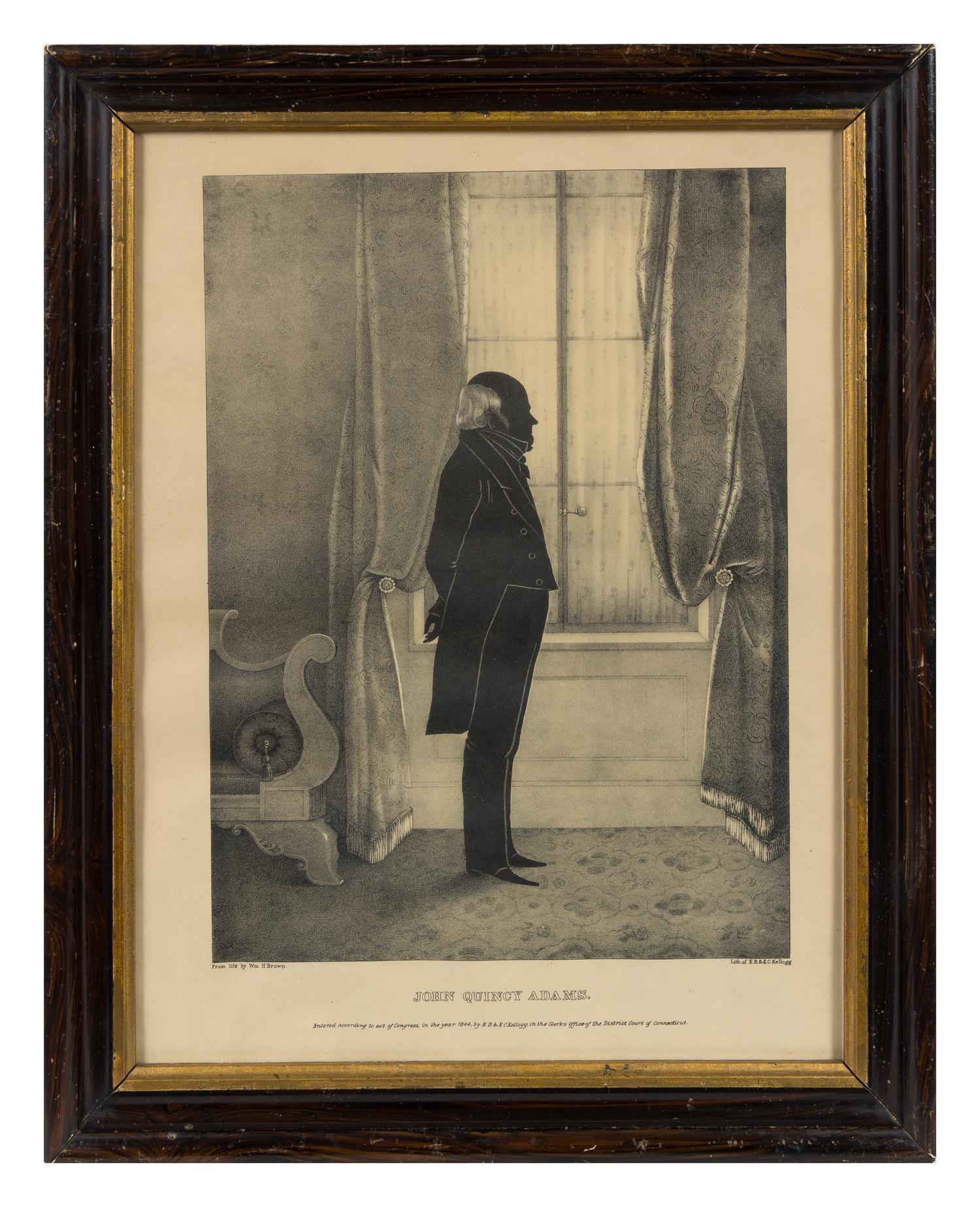 After William Henry Brown, (19th Century), John Quincy Adams, Andrew Jackson, John Marshall and William White (four works)