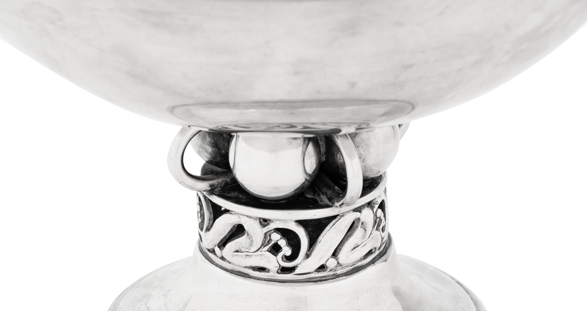 An American Silver Footed Bowl