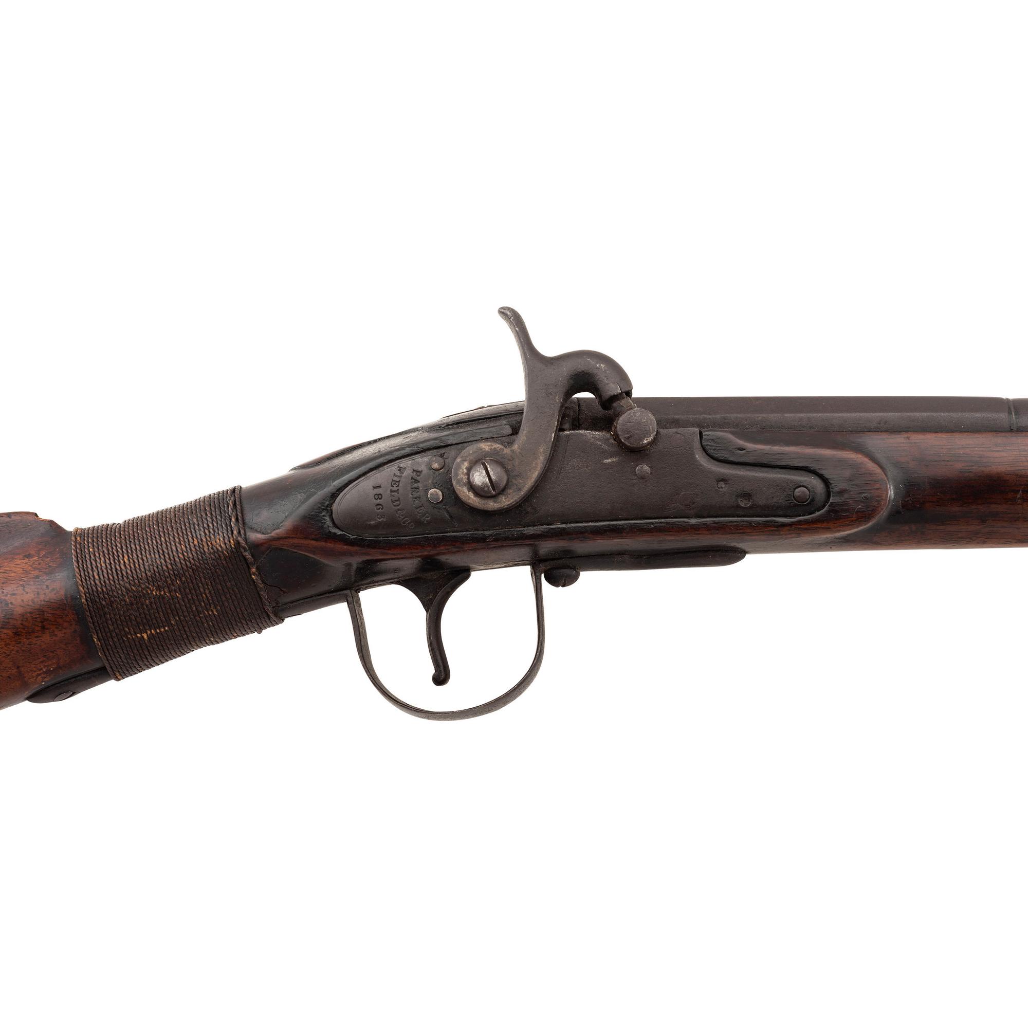 Percussion Altered Northwest Trade Gun by Parker, Field & Co.