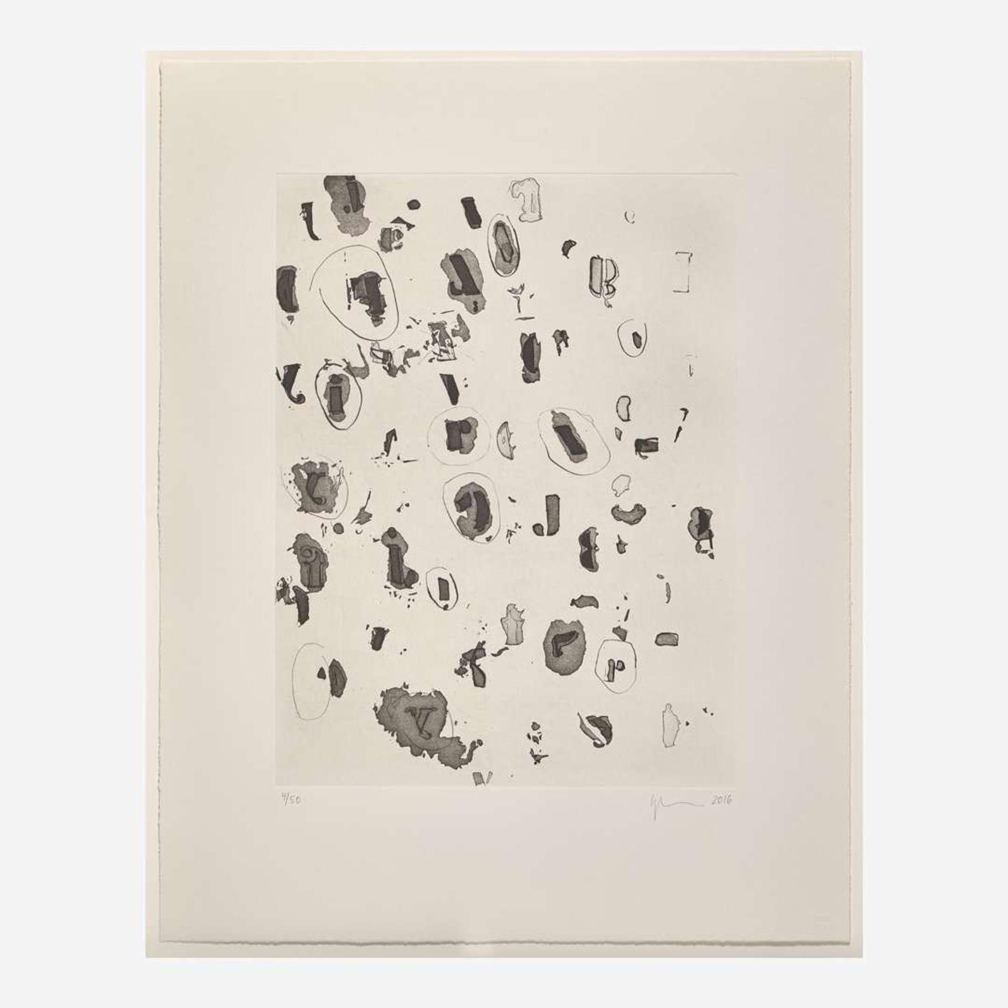 Glenn Ligon (American, b. 1960) Some Circled, Some Not