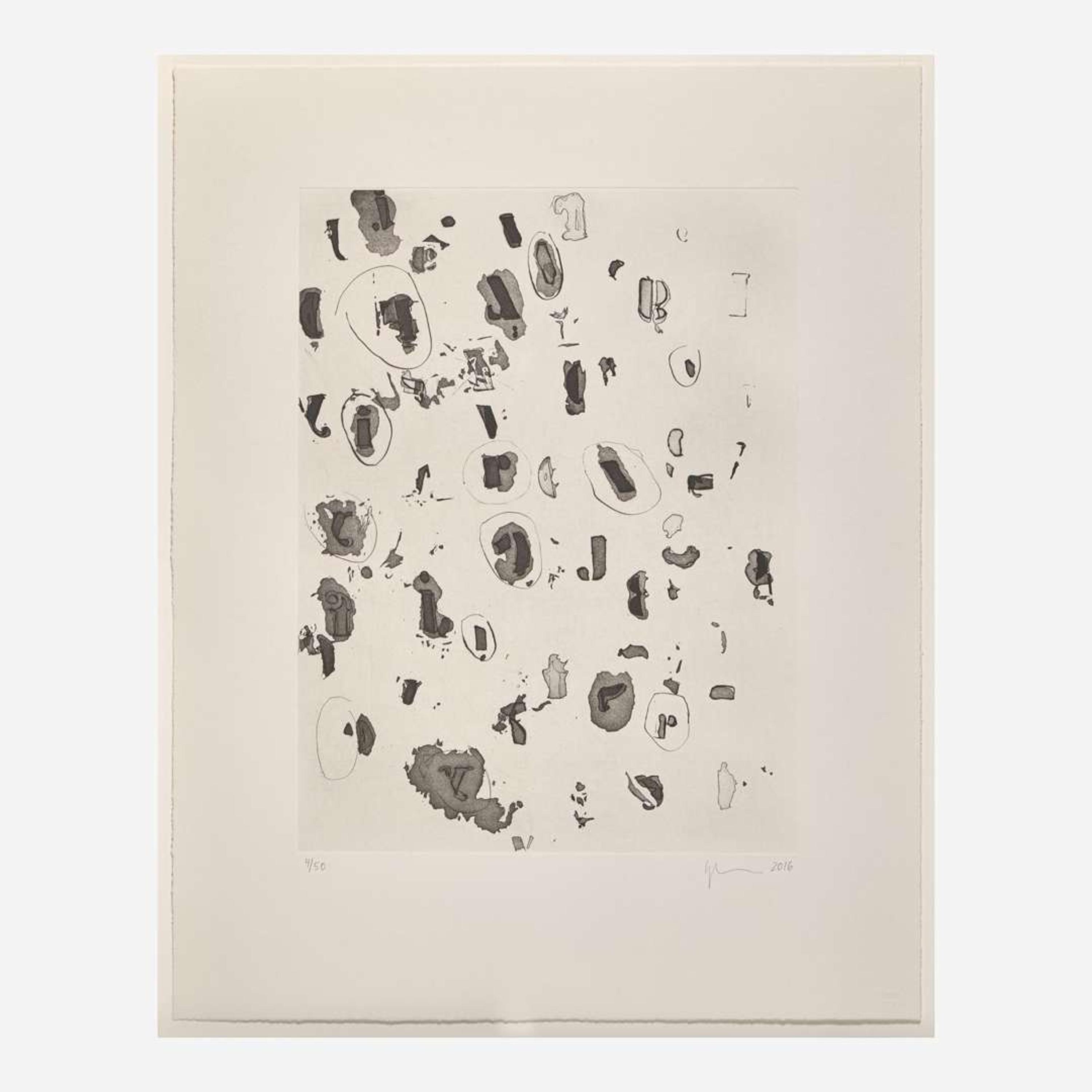 Glenn Ligon (American, b. 1960) Some Circled, Some Not