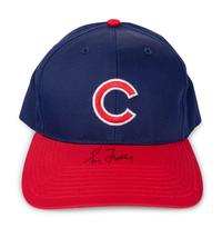 A Group of Three Chicago Cubs Hall of Fame Signed Autograph Hats (Beckett Authentication Services BAS Certified),