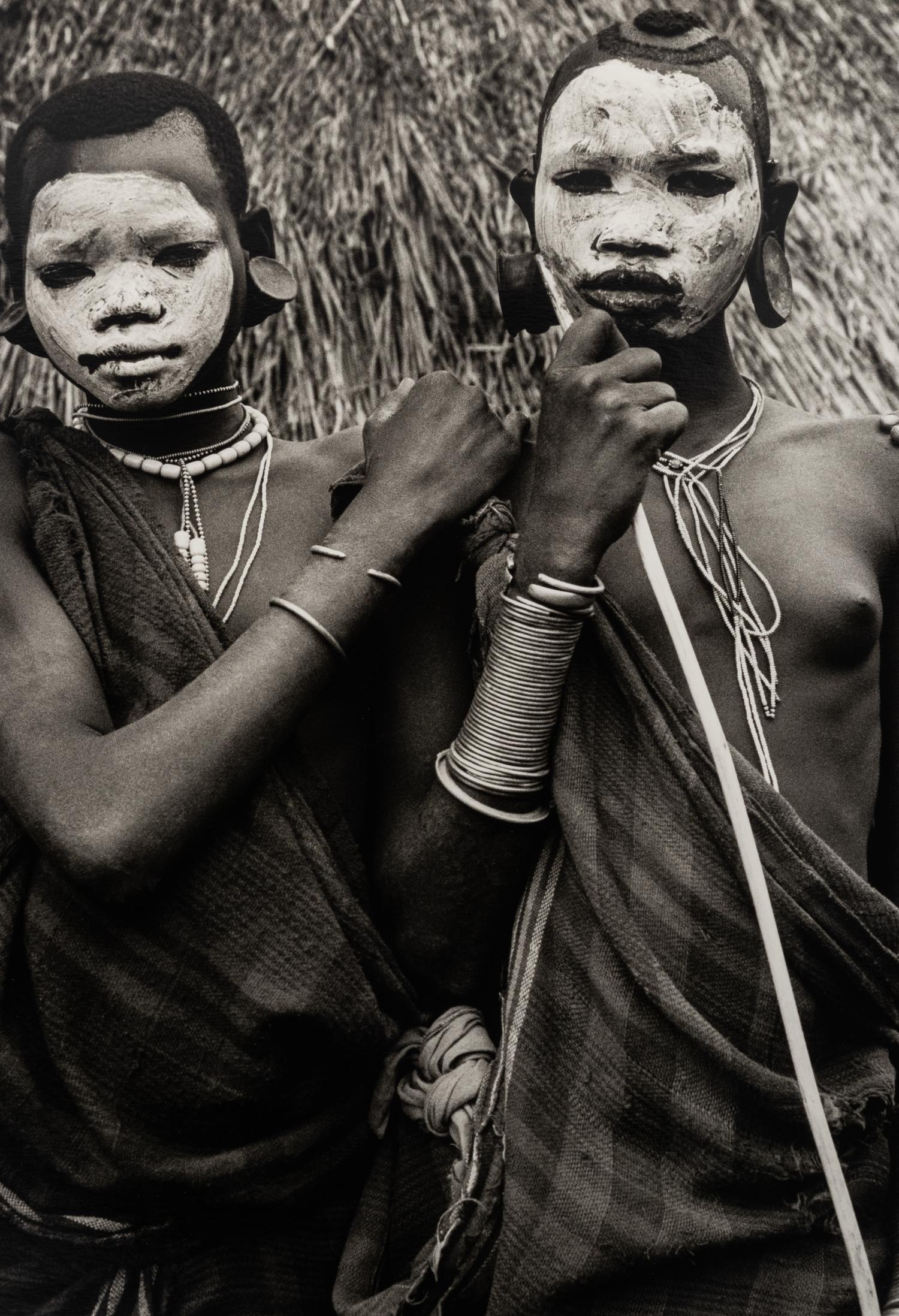 Sebastião Salgado (born 1944) Portraits in the Surma Village of Bebeletsho, In the Maji Region, South Region, South Omo, Ethiopia, 2007