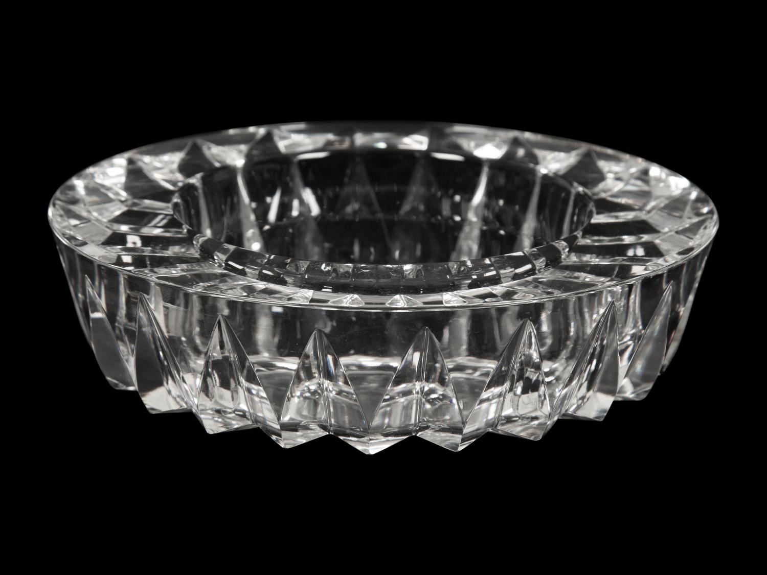 Two Orrefors Glass Dishes